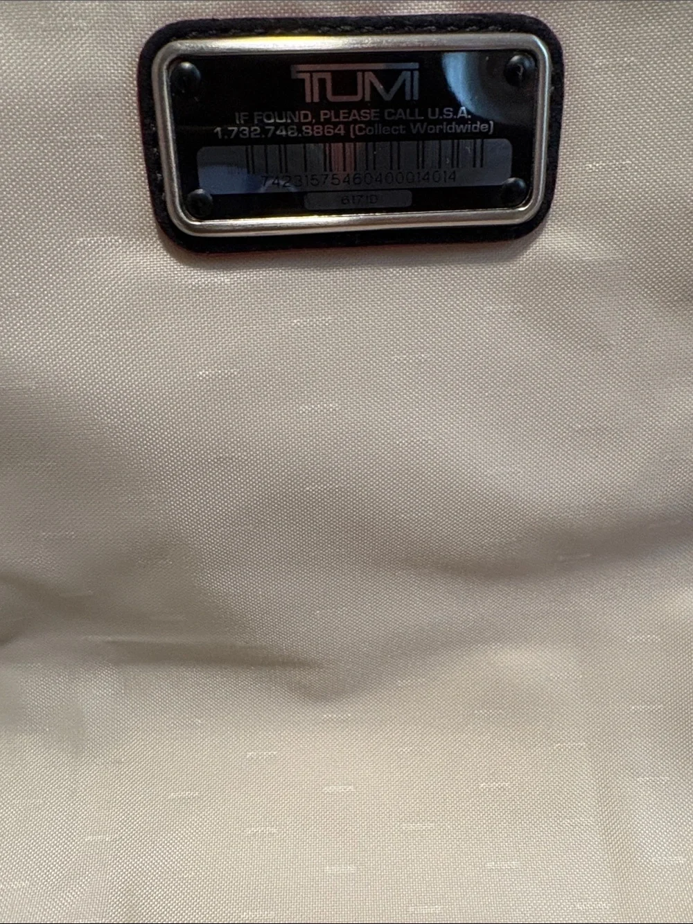 TUMI Black Men’s Messenger Bag - Classic Crossbody Carry